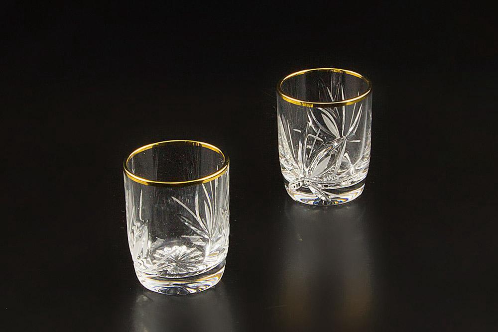 НЕМАН 900/43 золото Набор 3912/35гр стопки 6шт Цветок