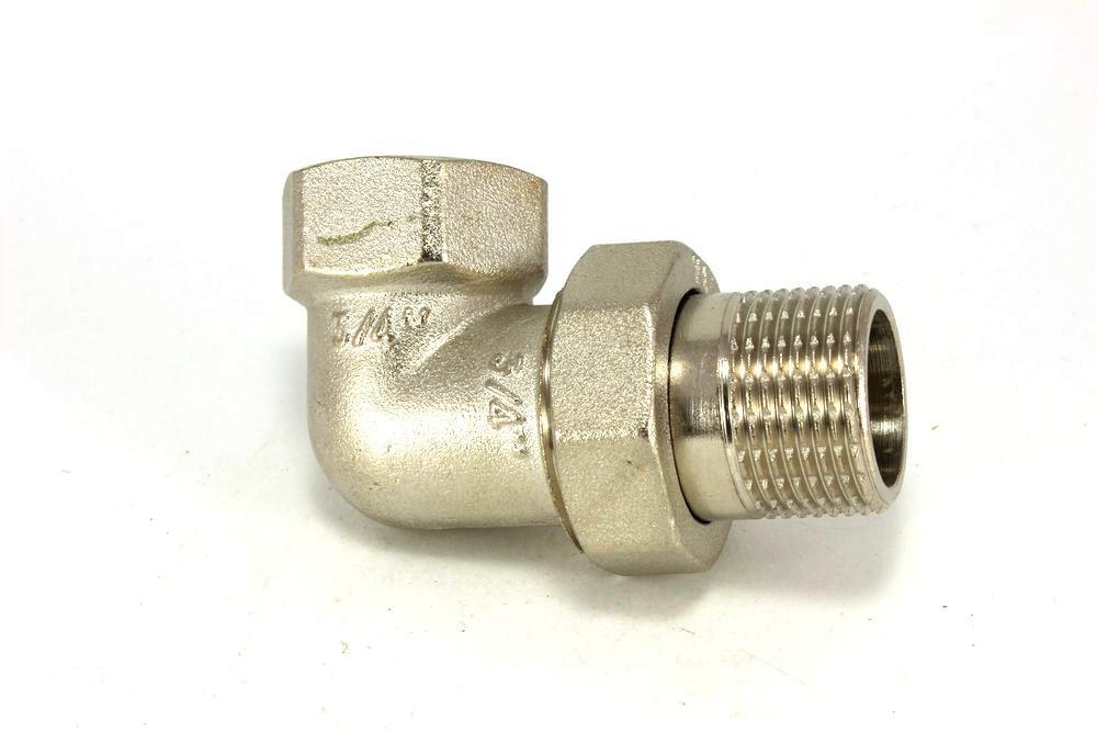 Американка угловая  3/4" хром VT
