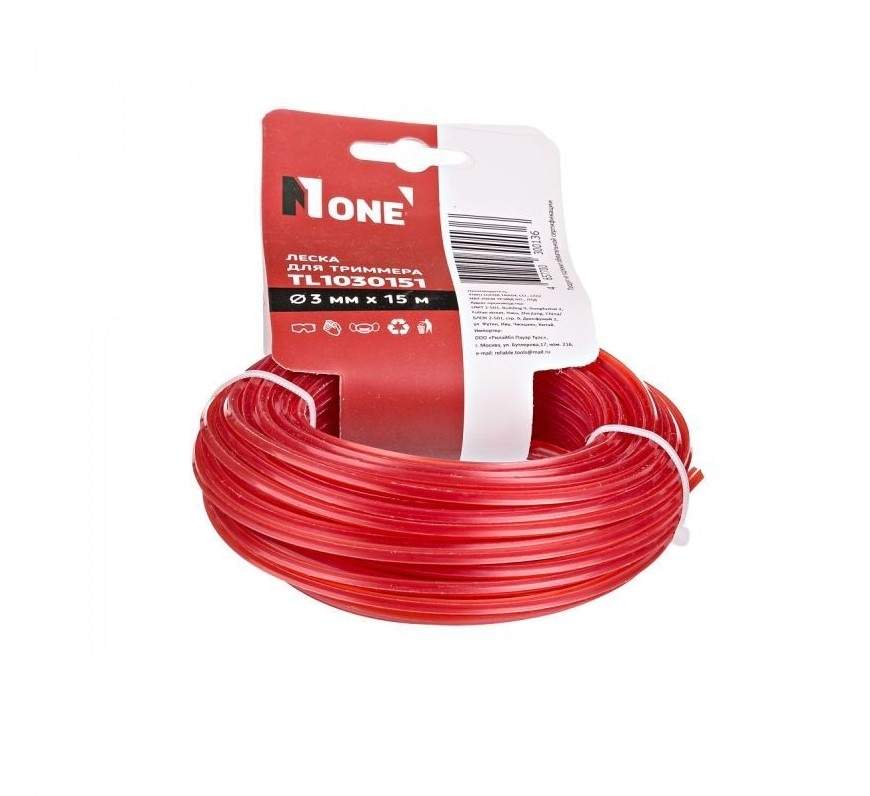 Леска NUMBER ONE TL1035151  3.5мм (15м) звезда зел цв картон