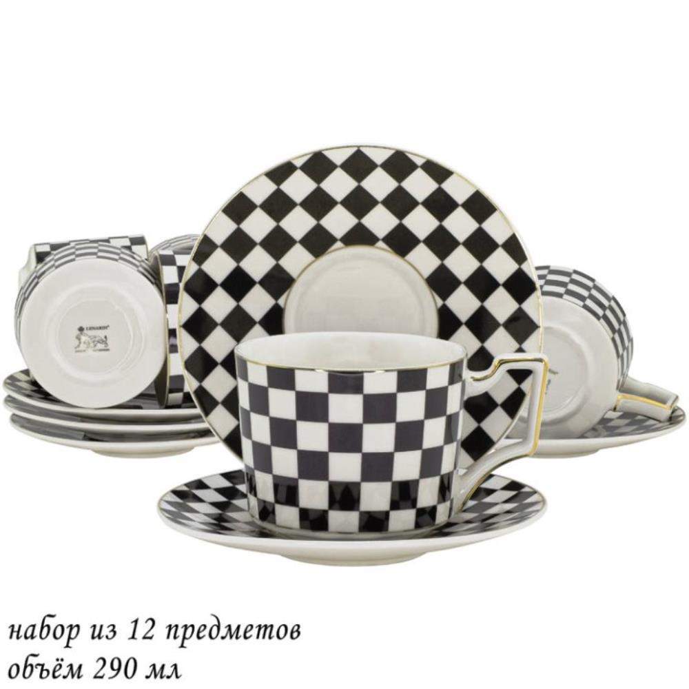LENARDI Набор чайный 244-048 12пр/6перс 290мл