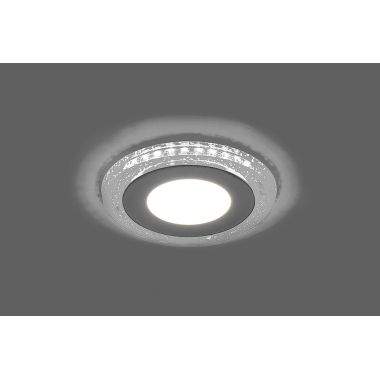 Свет-к встраив. светодиод. 16W 1280Lm 4000К белый и подсветка 4000К AL2330  29590