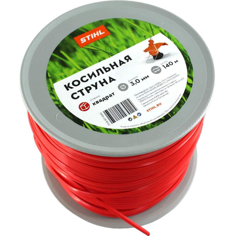 Косильная струна STIHL д 3,0мм*140м квадратного сечения 7028-871-0585