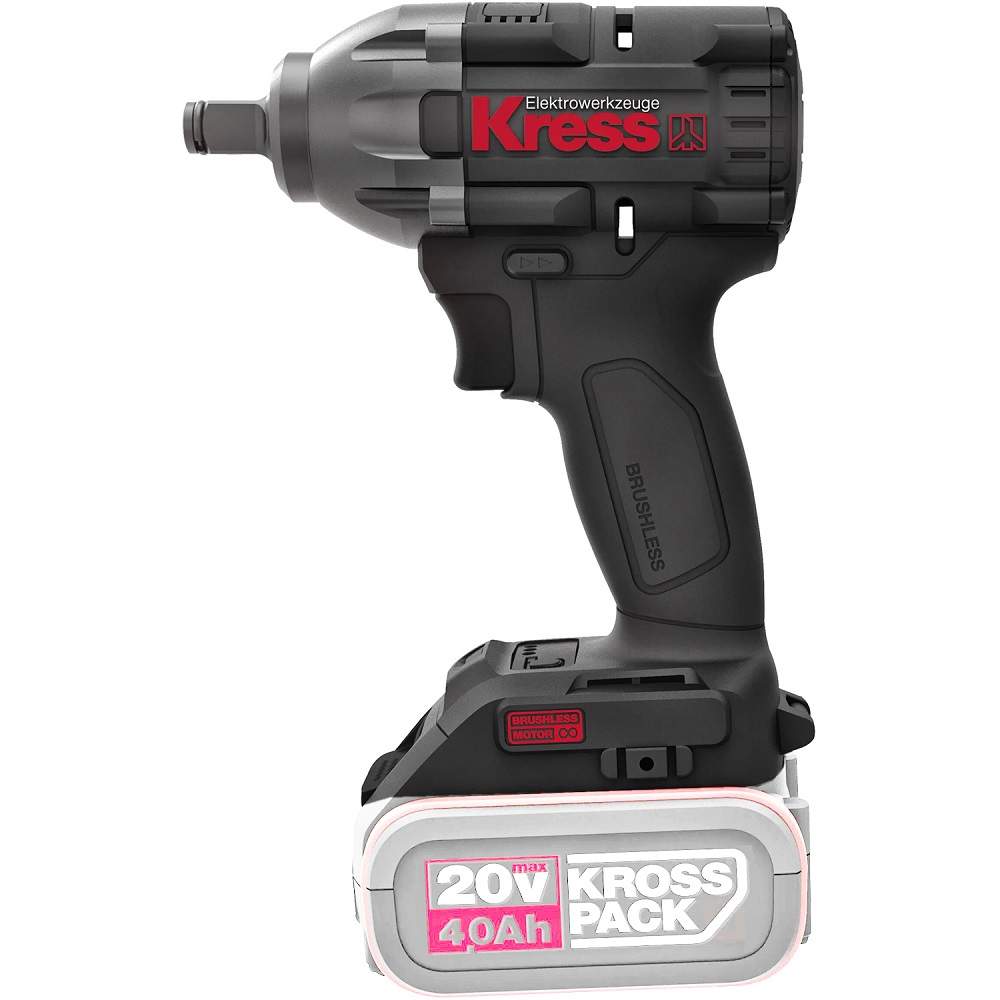 Гайковерт KRESS KU270.9  20V/300Нм без акк и з/у  