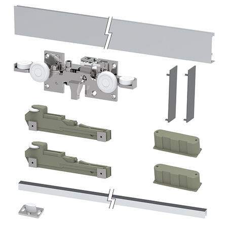 Система раздвижная HIDDEN/40 с профилем