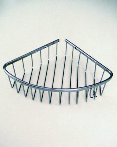 Полочка САНАКС  углов. одинарная 22см /нерж.хр./ 75049