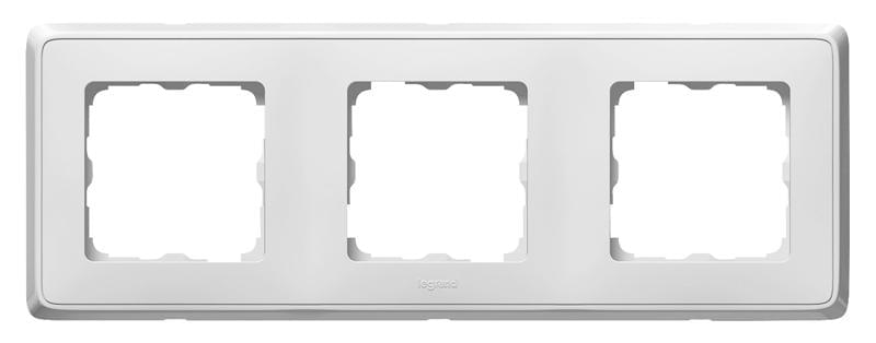 Рамка  CARIVA  3-м бел. Leg773653 / 61732