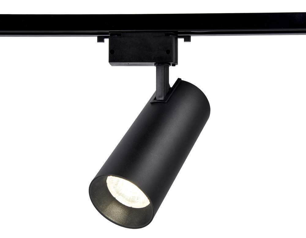 Св-к GL5859 трековый однофаз.светод. BK черный LED 20W 4200K 24
