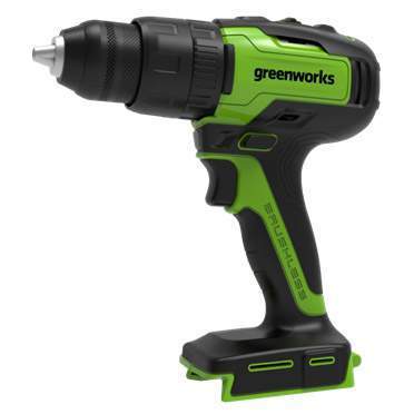 Дрель аккумуляторная Greenworks GD24DD60 24V без аккум. и з/у  3704107