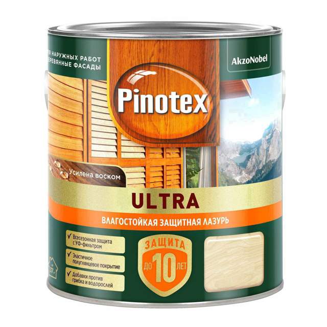 Пропитка Pinotex / Omnitex Ultra  Белый  2,5л