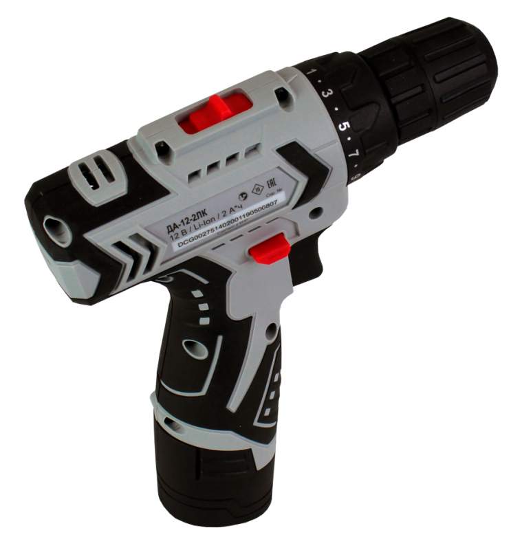 Дрель-шуруповерт Ресанта  ДА-12-2ЛК  аккумуляторная 75/14/2