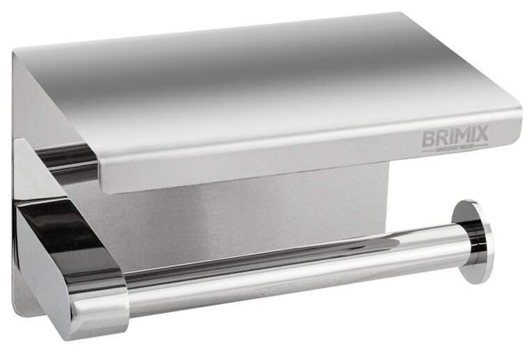 Держатель туалет/бумаги с полочкой хромир.  GFmark  79902