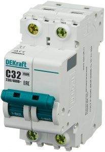 Авт.выкл. 2п ВА-101 С 32А  4,5кА SchE 11069DEK