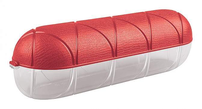 БЫТПЛАСТ Контейнер 4312885 Phibo д/колбасы  257х71х69мм полистирол 