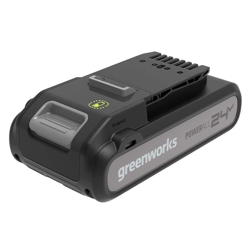 Аккумуляторная батарея Greenworks 24V  4.0A*h  USB-разъемами 2940407
