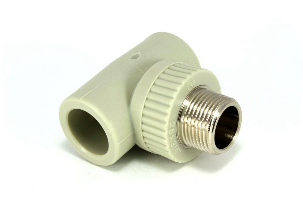 Тройник комб.наруж. 25х3/4  Ekoplastik