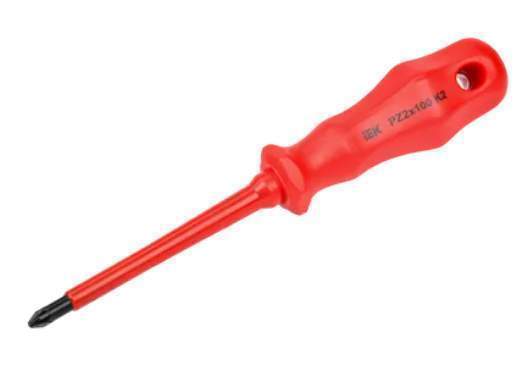 Отвертка диэлектрич. IEK ARMA2L 3  PZ2х100 K2 A2L3-SC30-K2-PZ-20-100