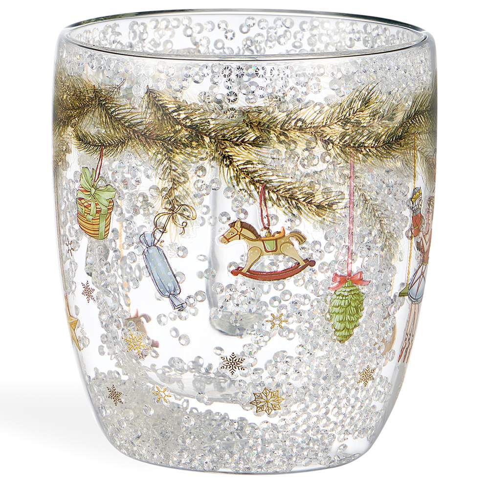 LEFARD Щелкунчик Кружка 887-485 с двойными стенками 410мл термостекло