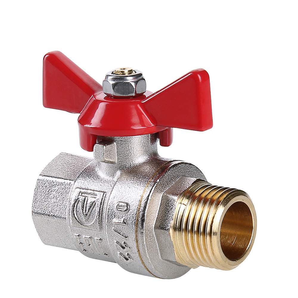 Кран шар. BASE вн/нар  1/2" баб.  VT.218S.N.04  (16)