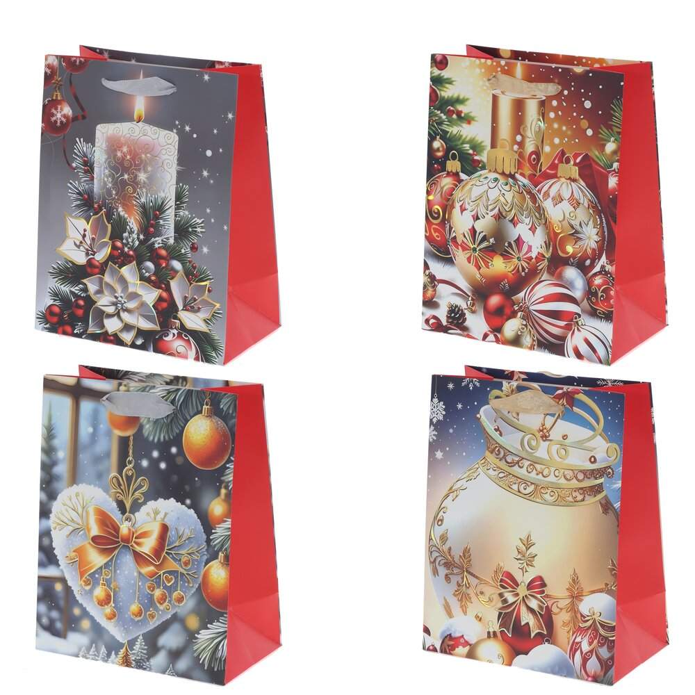 REMECO COLLECTION Пакет подарочный НГ 823487 18х10х23см 4в