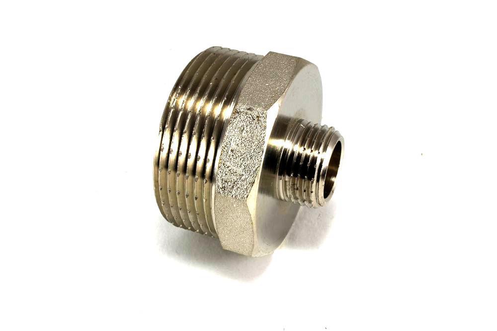 Ниппель перех.1 1/2х1/2  хром  VT