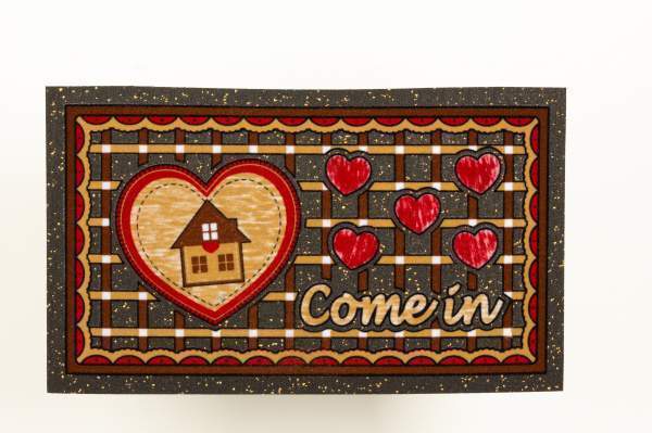 Коврик придверный Апачи Format  40х68  С любовью  21915