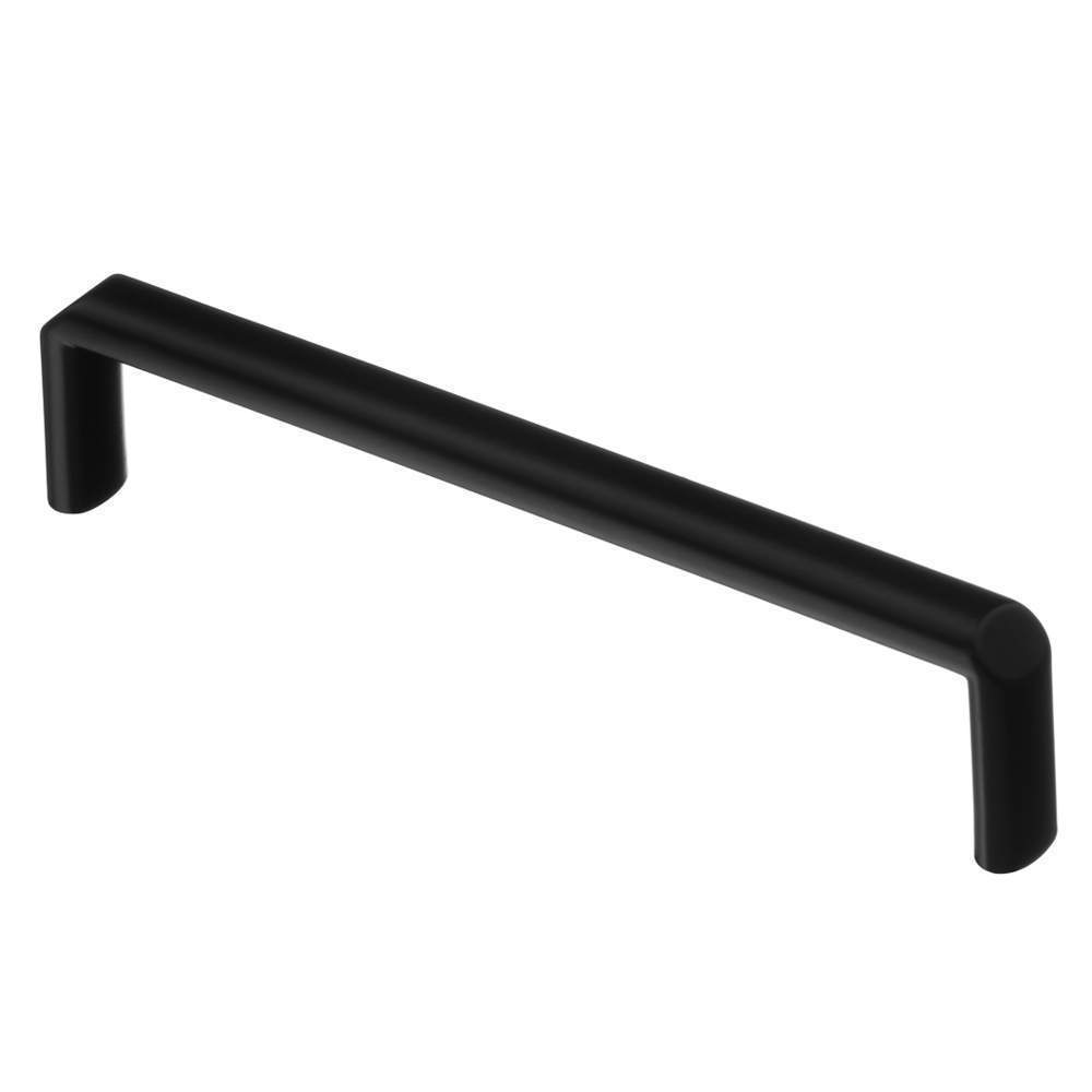 Ручка-скоба  S-2540-128 BL  мат.черный 128мм