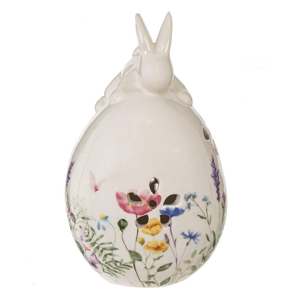 REMECO COLLECTION Фигурка декоративная 816080 Заяц на яйце 9х9х15см керамика