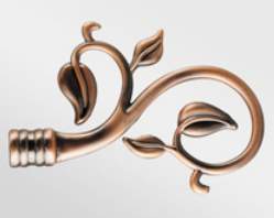 Наконечник DIY  16мм Медь антик Осенний вальс 16.01.06.400