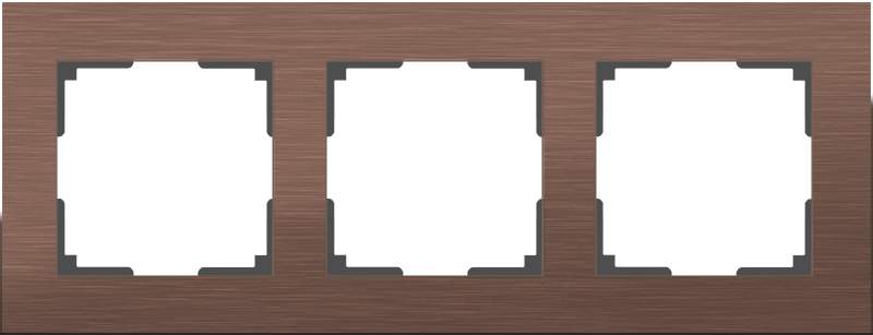 Рамка  Frame аллюм. кор.  3-м  WL11-03 Алюминий  Aluminium - W0031714