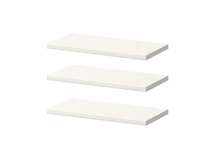 Полки узкие д/шкаф "Лючия"  33.02  3-х дв.(белый)