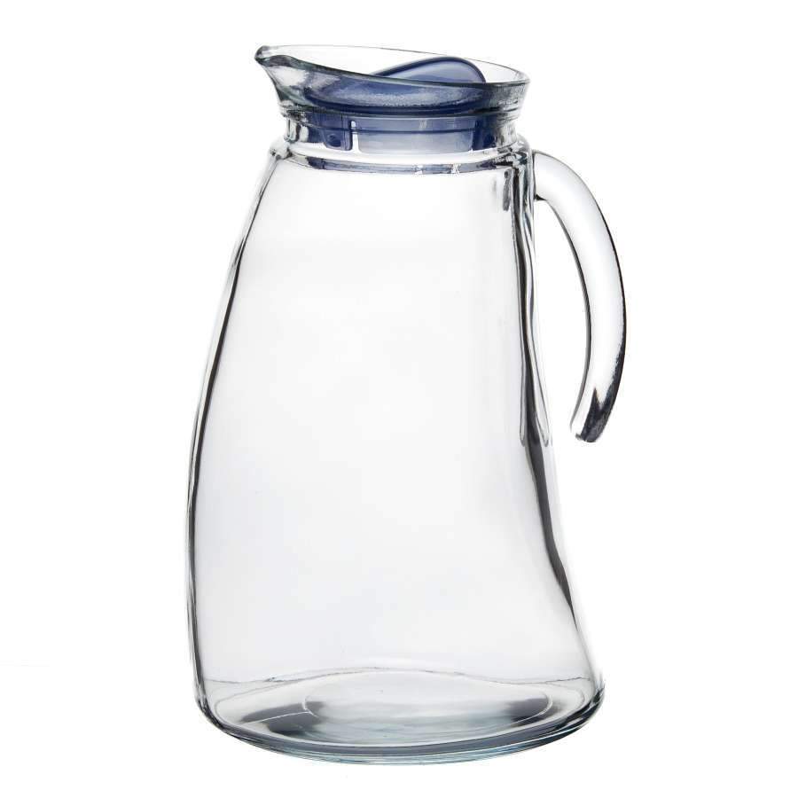 PASABAHCE Кувшин 80110BL Пингвин 2000мл с синей крышкой