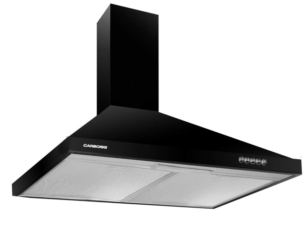 Кухонный воздухоочиститель Carbonus 1503 B  60см  black  600м3/ч 