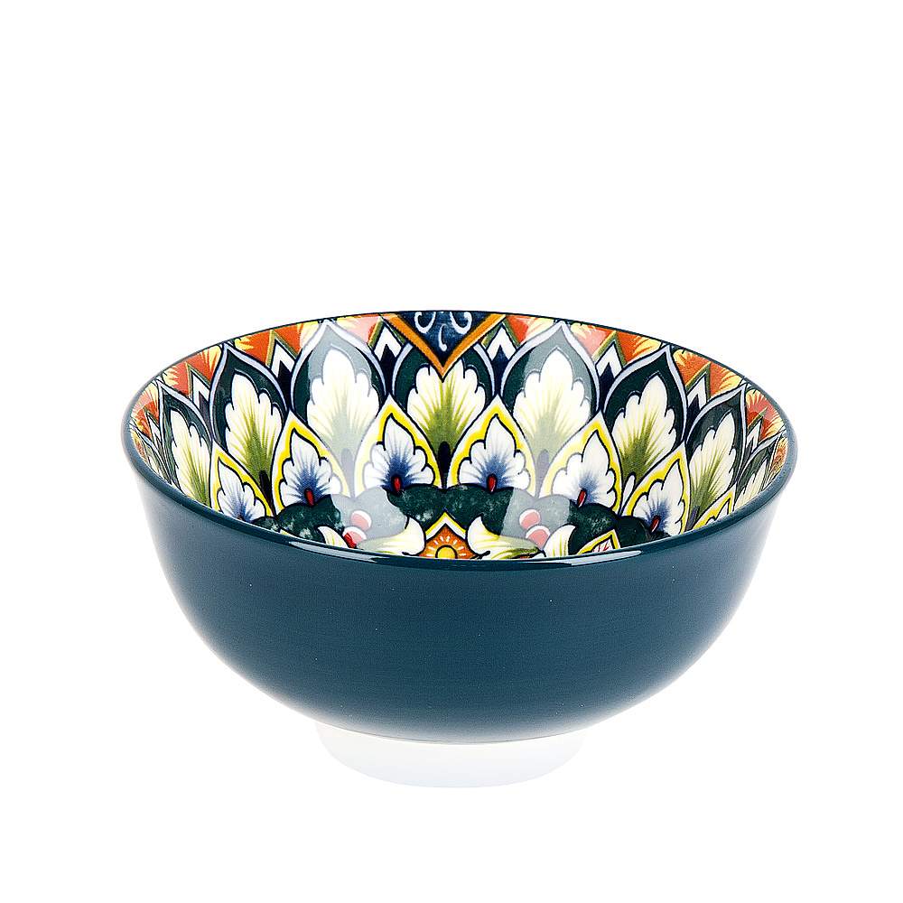 NOUVELLE HOME Arabesque зеленый Салатник 0860019 300мл 12см