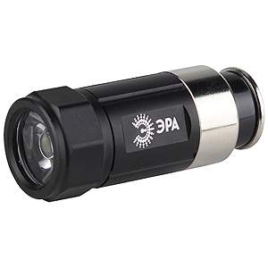 Фонарь ЭРА  A2M  Авто  0.5W LED  алюм  аккум NiMH   ЗУ 12V