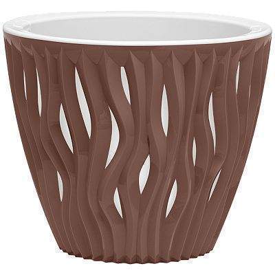 Горшок  Вдохновение 1,6л Мокко КШ-5401