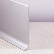 Плинтус алюм.60мм  ПЛ-60  3м серебро мат
