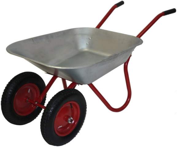 Тачка строит. 2-колес.110л  300кг на литом колесе  Б-2