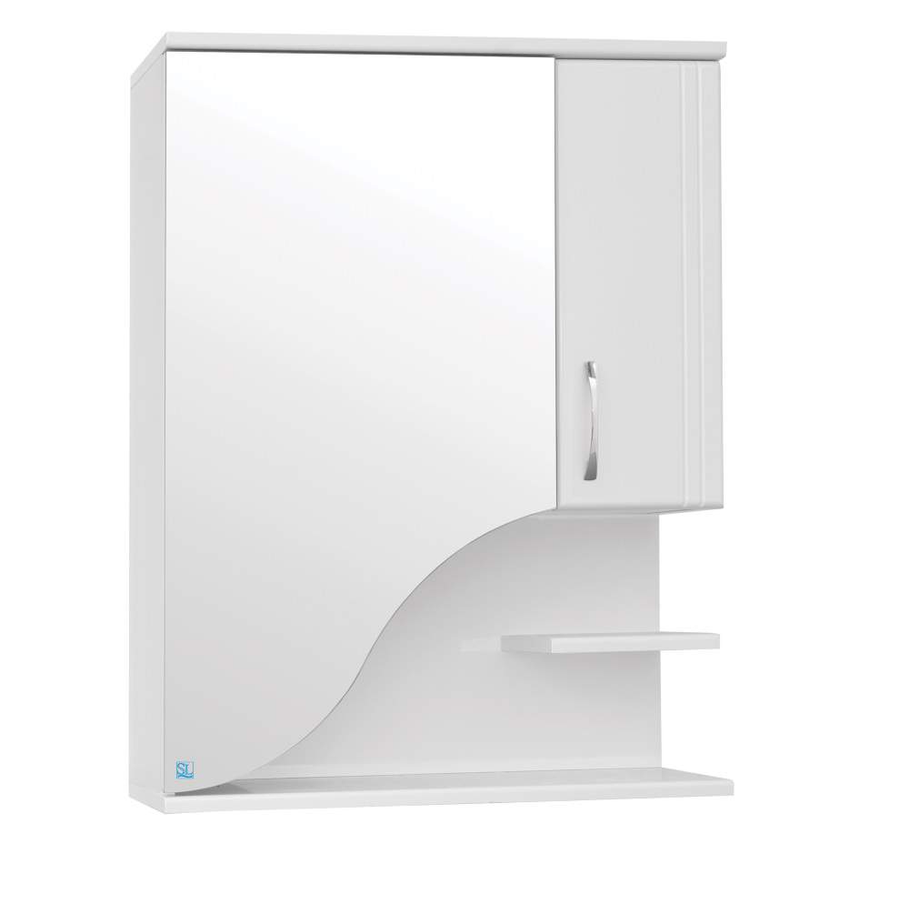 Зеркало-шкаф Лиана 600  816*600*185мм  свет