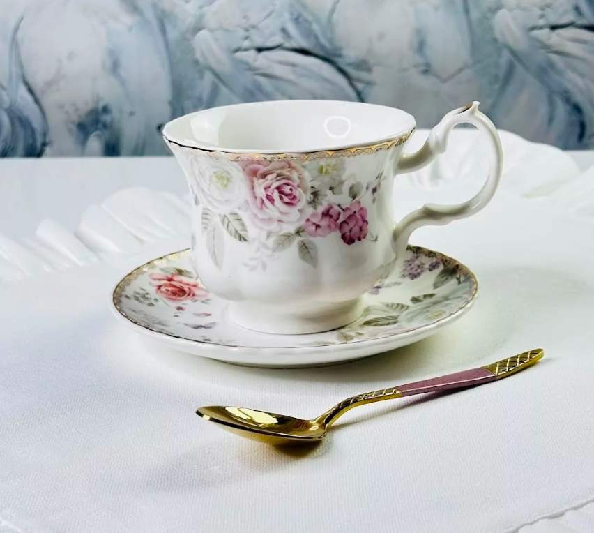 LENARDI Набор чайный 205-652 12пр/6перс 250мл Пион