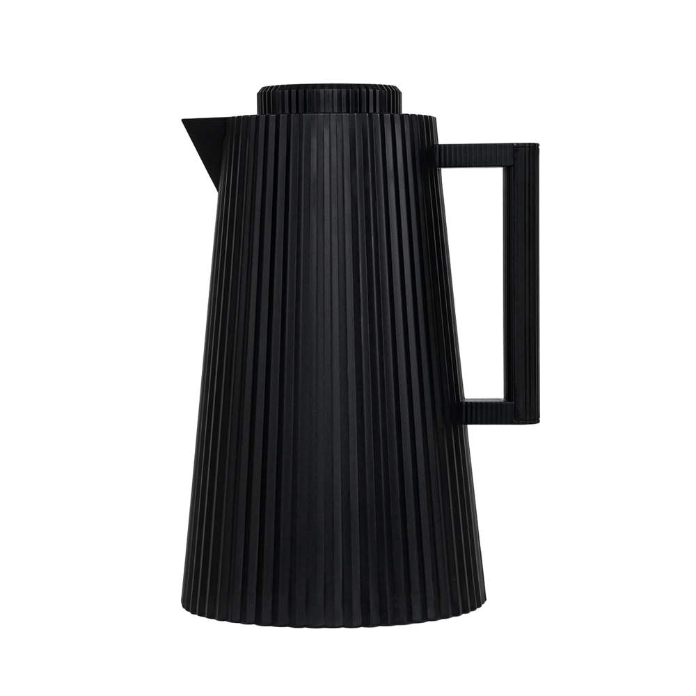 LARA Термос LR04-83 Black 1000мл двойные стенки,вакуумная стеклянная колба  