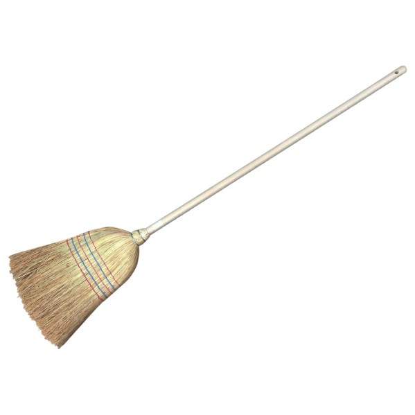 Веник сорго 5-х прошивной  с деревян.ручкой 1809007/319801