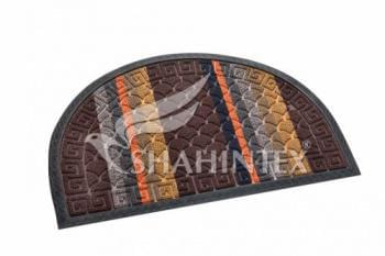 Коврик придверн. SHAHINTEX  Lux multi-color  45х75  полукруг