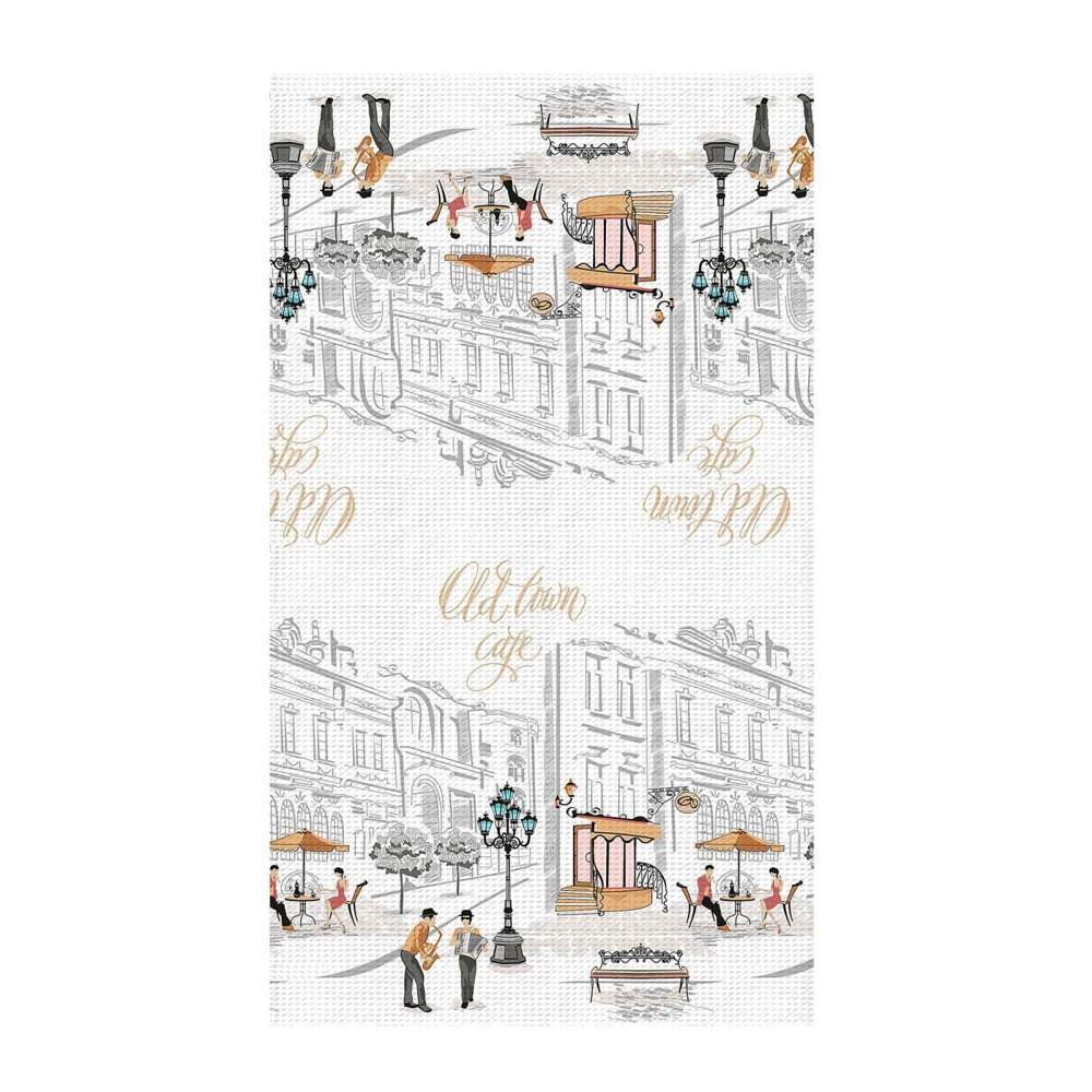 САМОЙЛОВСКИЙ ТЕКСТИЛЬ Полотенце 787704 Город 40х70 вафельное 8299/1