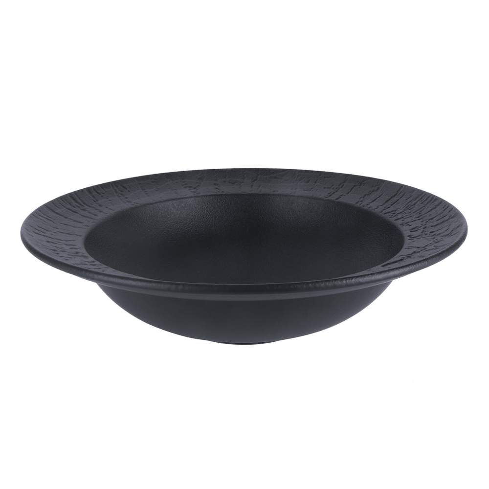 P.L. Proff Cuisine Black Raw Wood Тарелка д/пасты,супа,салата 81229888 1000мл d-27см h-7см (2)