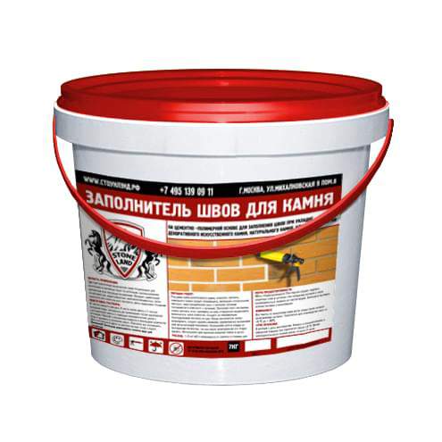 Заполнитель для швов 7кг  коричневый