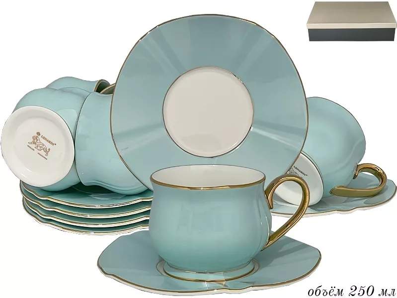 LENARDI Набор чайный 108-346 12пр/6перс 250мл 