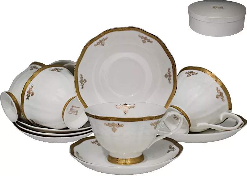 LENARDI Набор чайный 105-496 12пр/6перс Ампир