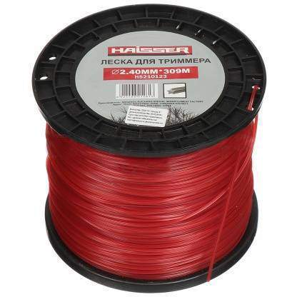 Леска Haisser  2.4*309м  д/триммера в катушке, звезда  HS210123