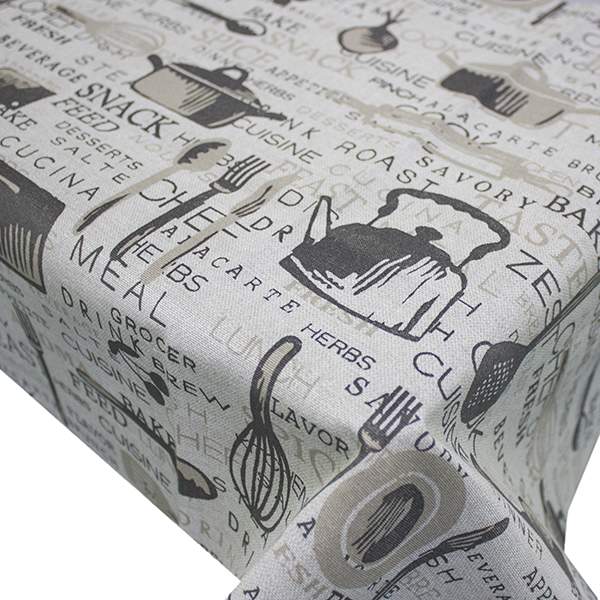 Клеенка тканевая Eco Light Гурман 140см 1101401 Protec Textil 7852 
