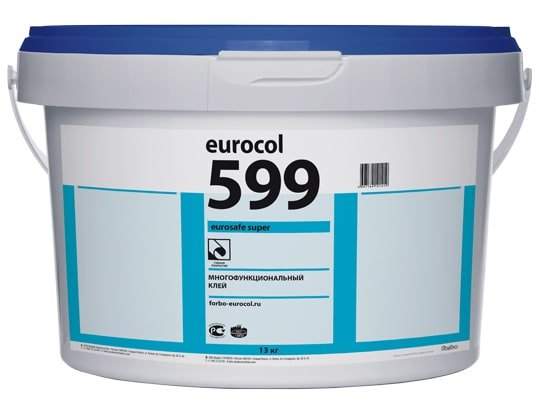 599 Eurosafe Super водно-дисперсионный клей (10кг)МОРОЗОСТОЙКИЙ